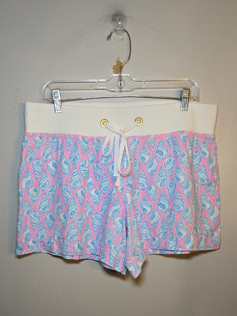 Lilly Pulitzer Linen A Little Tipsy Chrissy Shell Tie Waist Beach Shorts - Picture 2 of 10